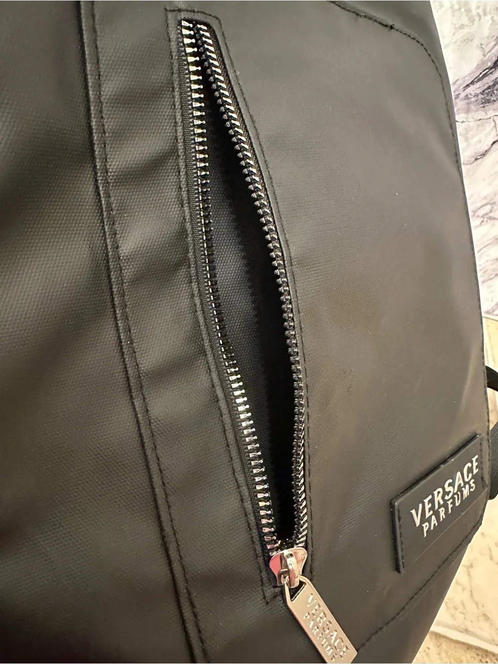 Versace Parfums Roll-Top Backpack